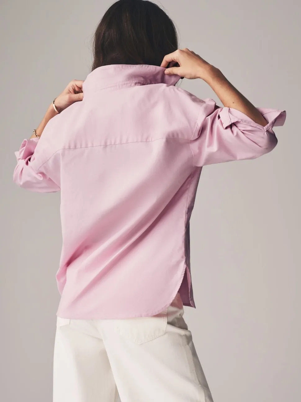 Rose pâle/blanc - The Set lot de 2 chemises Oxford