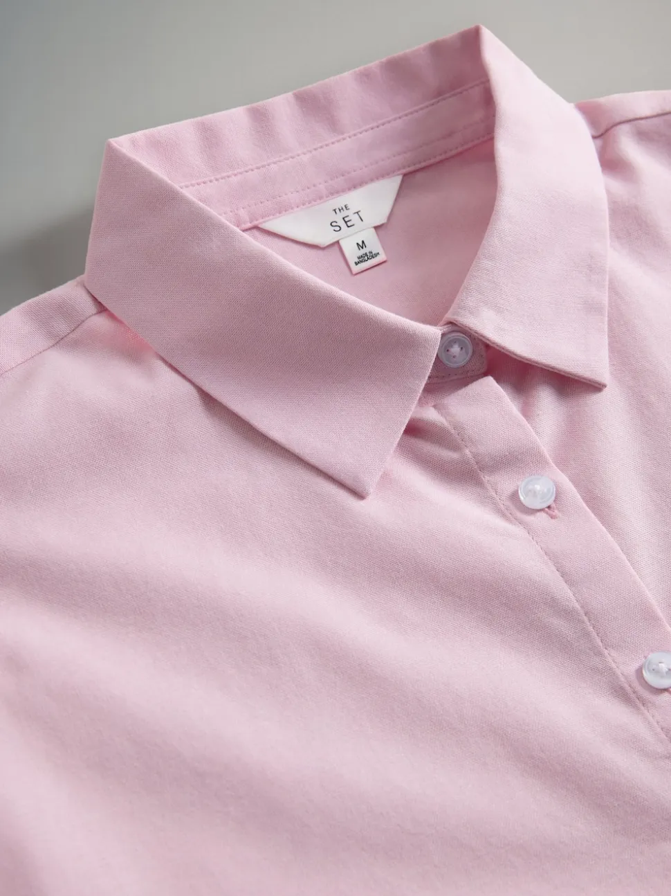 Rose pâle/blanc - The Set lot de 2 chemises Oxford