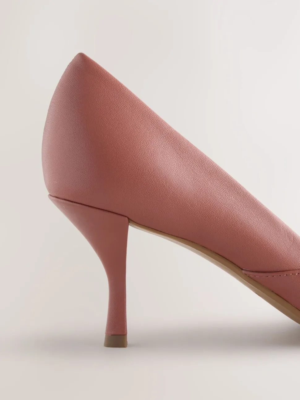Rose rose - Escarpins Forever Comfort® en cuir à talons et bout pointu