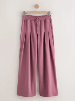 Rose rose - Jogging N.Premium à jambe large