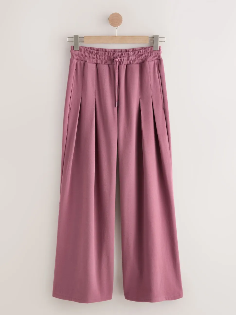 Rose rose - Jogging N.Premium à jambe large