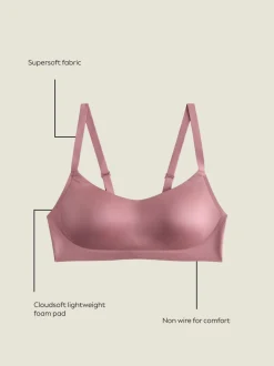 Rose rose - Soutien-gorge N.premium Cloud Soft Ultimate Comfort sans armatures