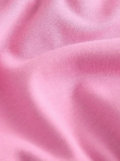 Rose vif - T-shirt long épais décontracté