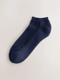 Rose/bleu/neutre - Chaussettes d'entraînement à semelles coussinées 4 Pack