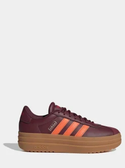 Rouge - adidas baskets VL Court Bold