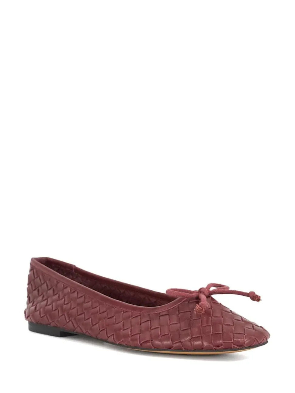 Rouge - Ballerines tissées Dune London Heat