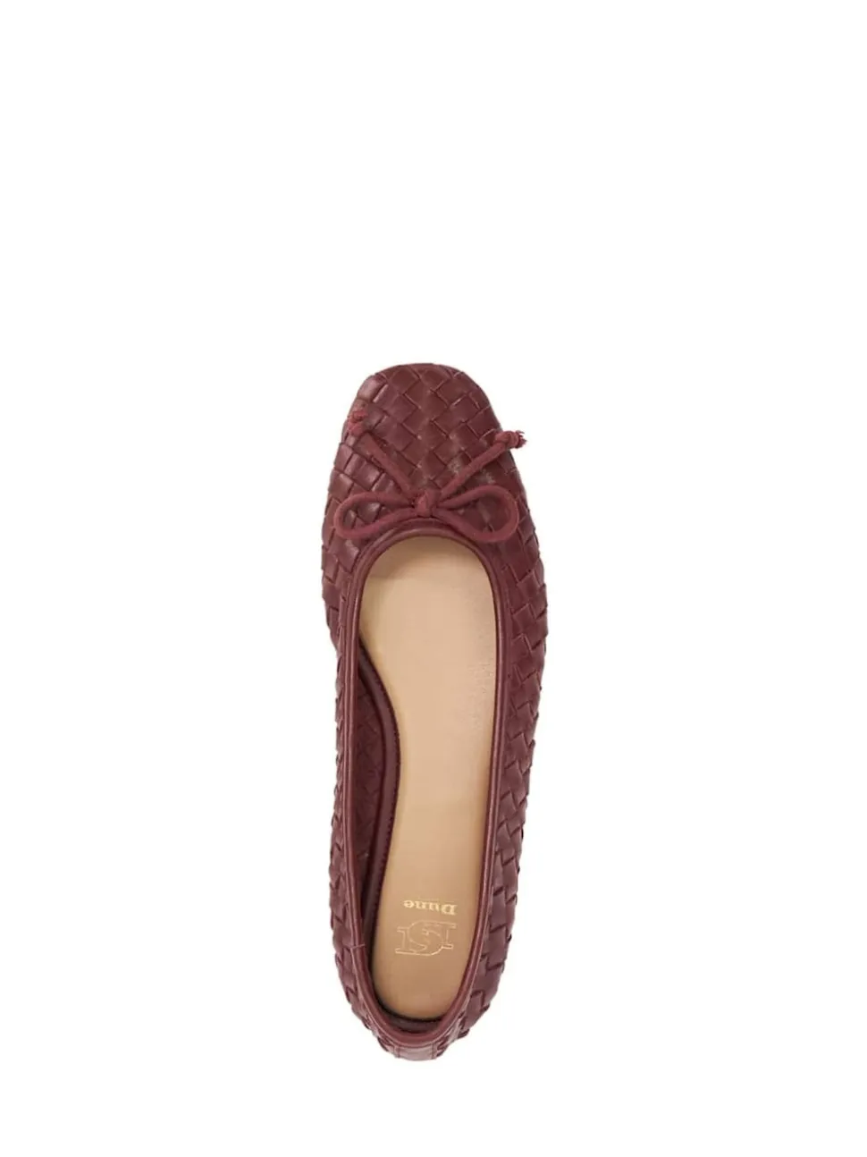 Rouge - Ballerines tissées Dune London Heat