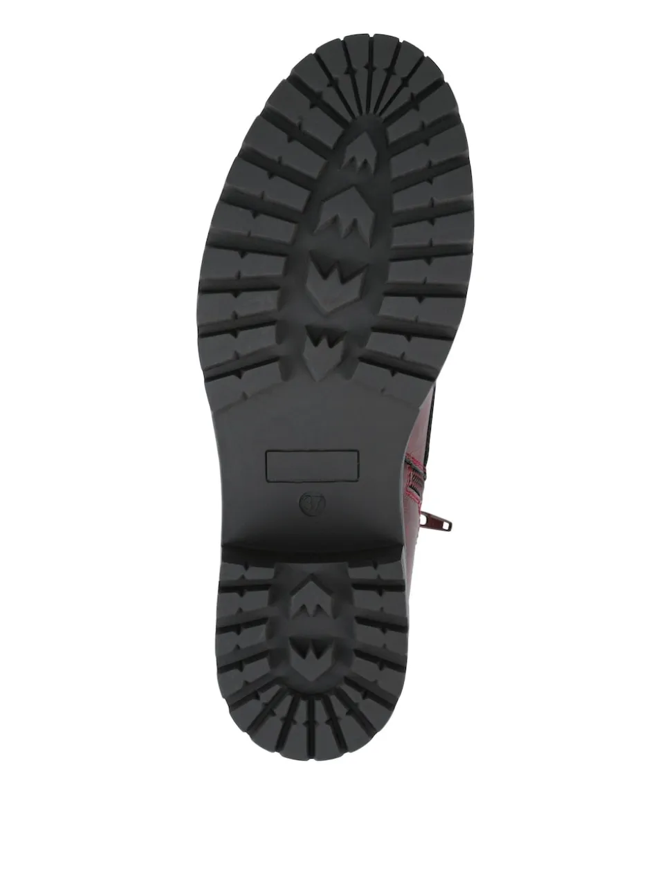Rouge - Bottes cheville Pavers Coupe large