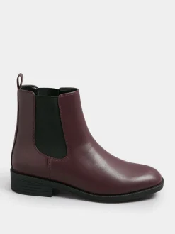 Rouge - Bottines Chelsea Yours Curve