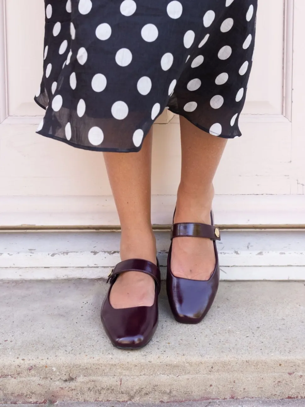 Rouge - Chaussures plates Novo CANDY Mary Jane