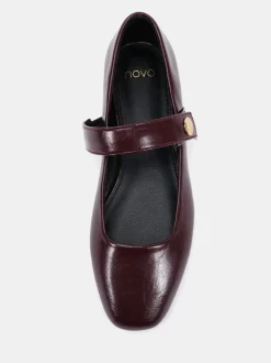 Rouge - Chaussures plates Novo CANDY Mary Jane