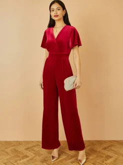 Rouge - Combinaison Yumi Manches Ange