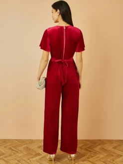Rouge - Combinaison Yumi Manches Ange