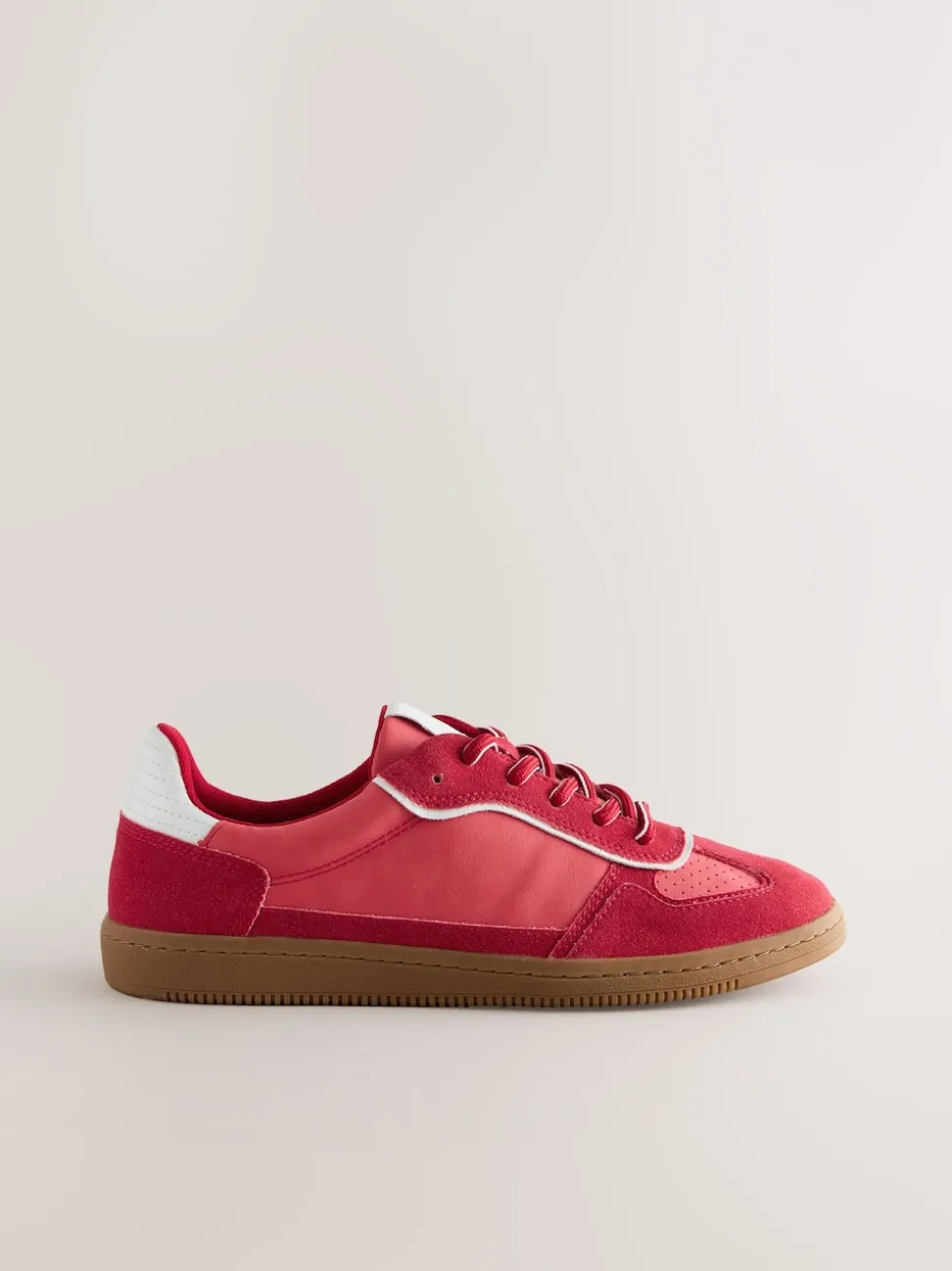 Rouge - Formateurs lacets
