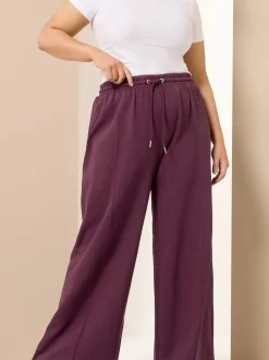 Rouge - Jogging Yours Curve jambes larges