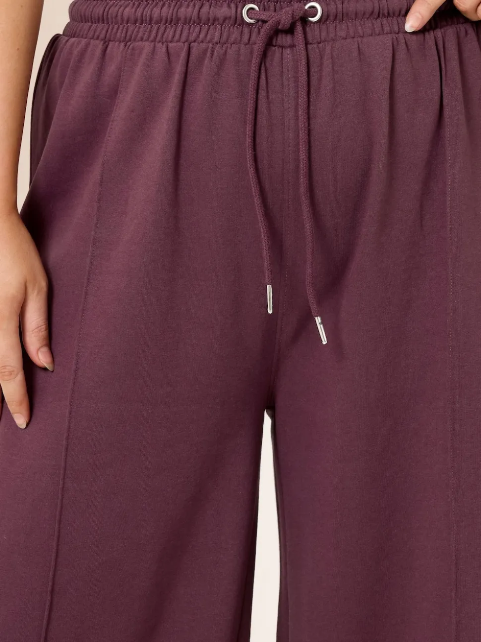 Rouge - Jogging Yours Curve jambes larges