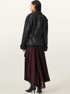 Rouge - Jupe AllSaints Jax