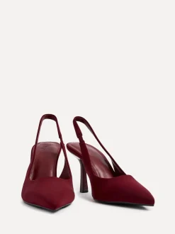 Rouge - Linzi talons de cour à bride arrière Dash