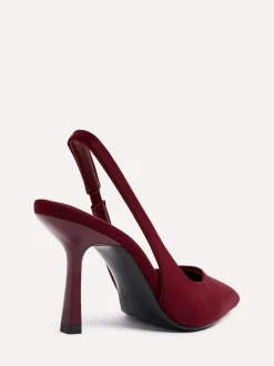 Rouge - Linzi talons de cour à bride arrière Dash
