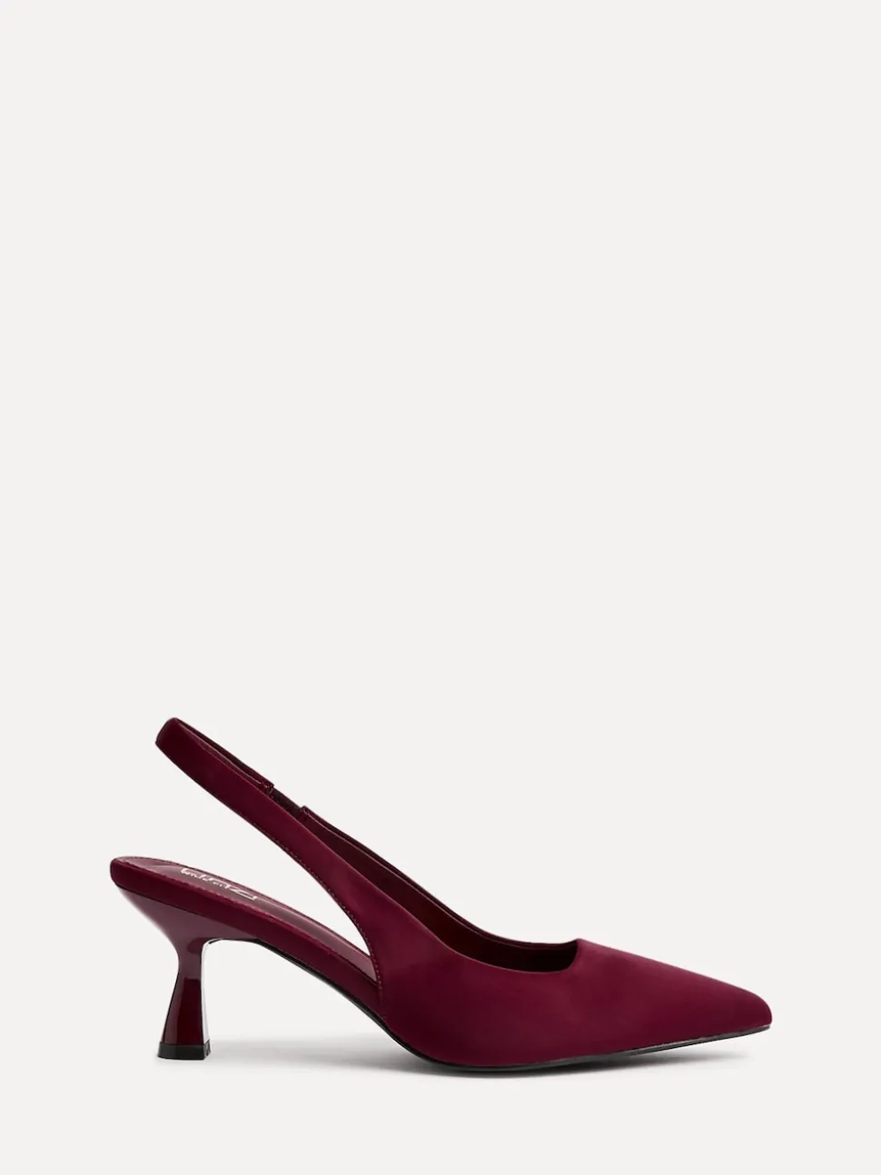Rouge - Linzi talons Izzie Coupe large à bride arrière
