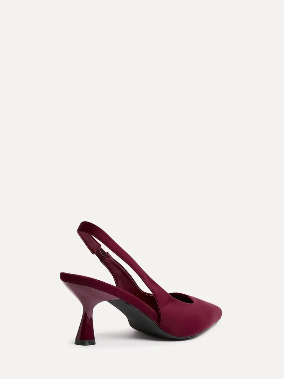 Rouge - Linzi talons Izzie Coupe large à bride arrière