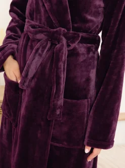 Rouge - Long Tall Sally Peignoir châle Super Luxe Maxi
