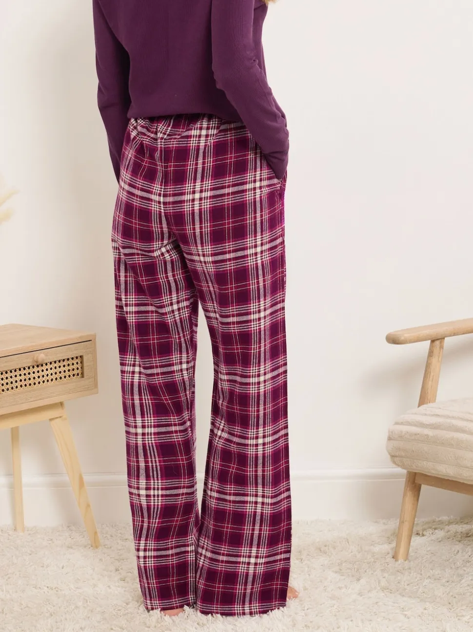 Rouge - Long Tall Sally Pyjama Carreaux