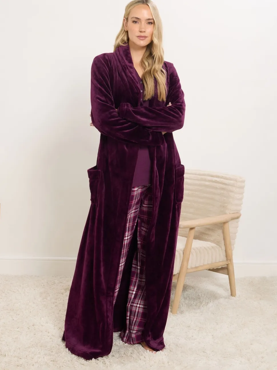 Rouge - Long Tall Sally Pyjama Carreaux