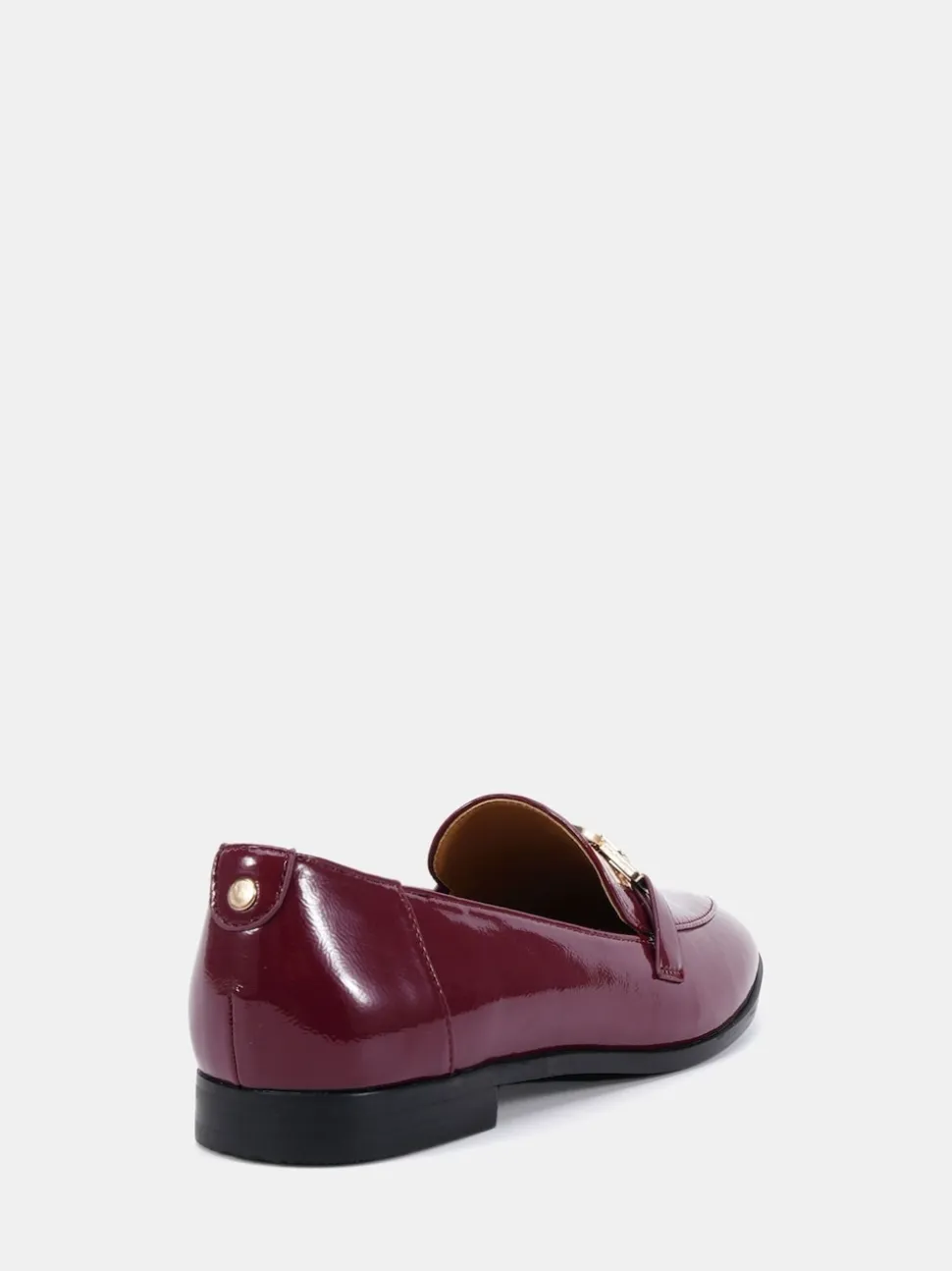 Rouge - Novo Mocassins à bordure celeste avec anneau