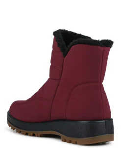 Rouge - Pavers Bottes rembourrées à l'épreuve de la douche
