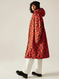 Rouge - Peignoir Regatta Hydra Fort imperméable Orla