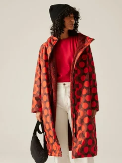 Rouge - Peignoir Regatta Hydra Fort imperméable Orla