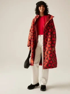 Rouge - Peignoir Regatta Hydra Fort imperméable Orla