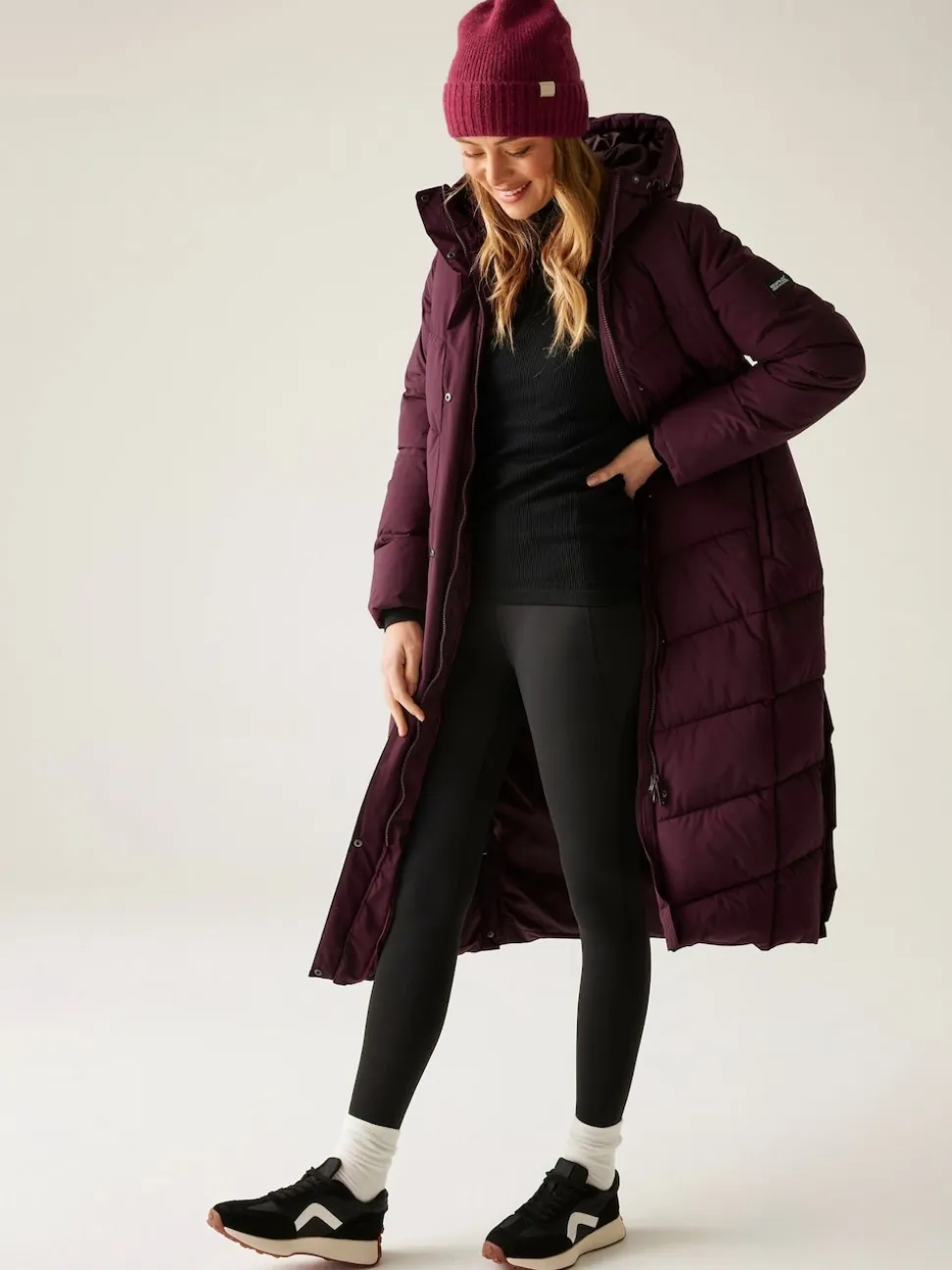 Rouge - Regatta Manteau stretch déperlant épais Eloria