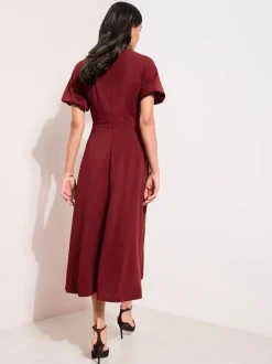 Rouge - Robe mi-longue Friends Like These Military