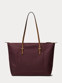 Rouge - Sac fourre-tout Lauren Ralph Lauren Keaton en nylon