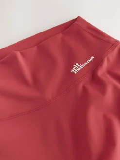 Rouge - soi-même. Legging taille haute