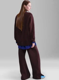 Rouge - Survêtement ample Nike Vêtements de sport Phoenix en polaire taille haute