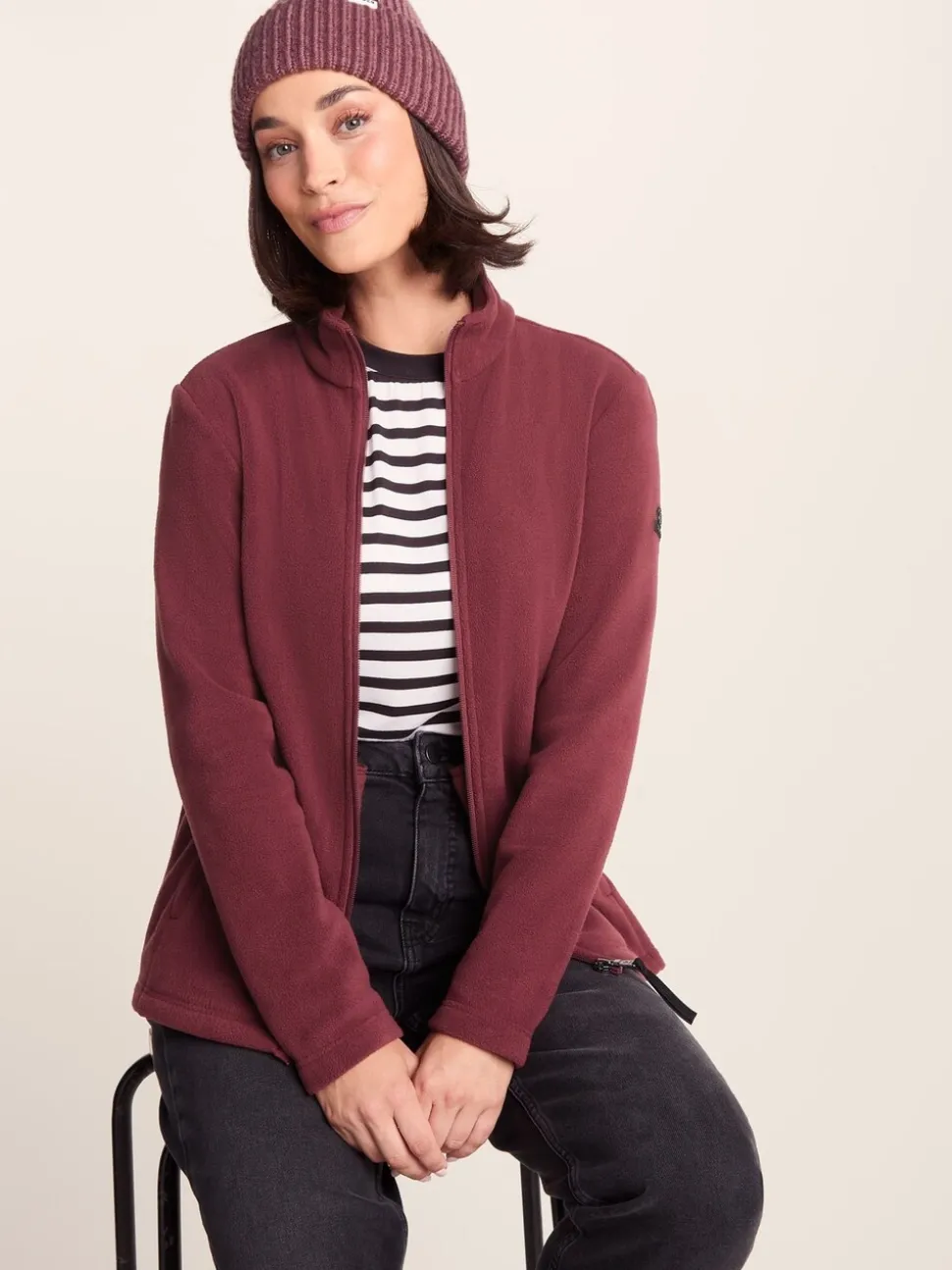 Rouge - Veste en polaire Tog 24 Revive
