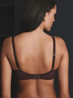 Rouge baie - Soutien-gorge brodé haut de gamme