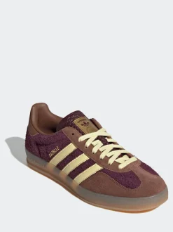 Rouge bordeaux - Baskets adidas Originals Gazelle