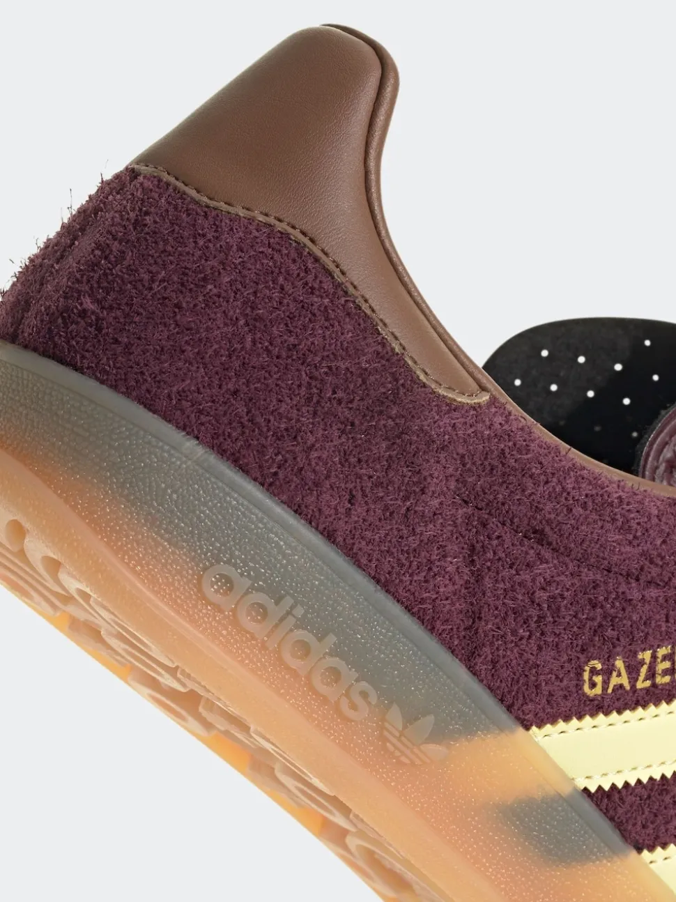Rouge bordeaux - Baskets adidas Originals Gazelle