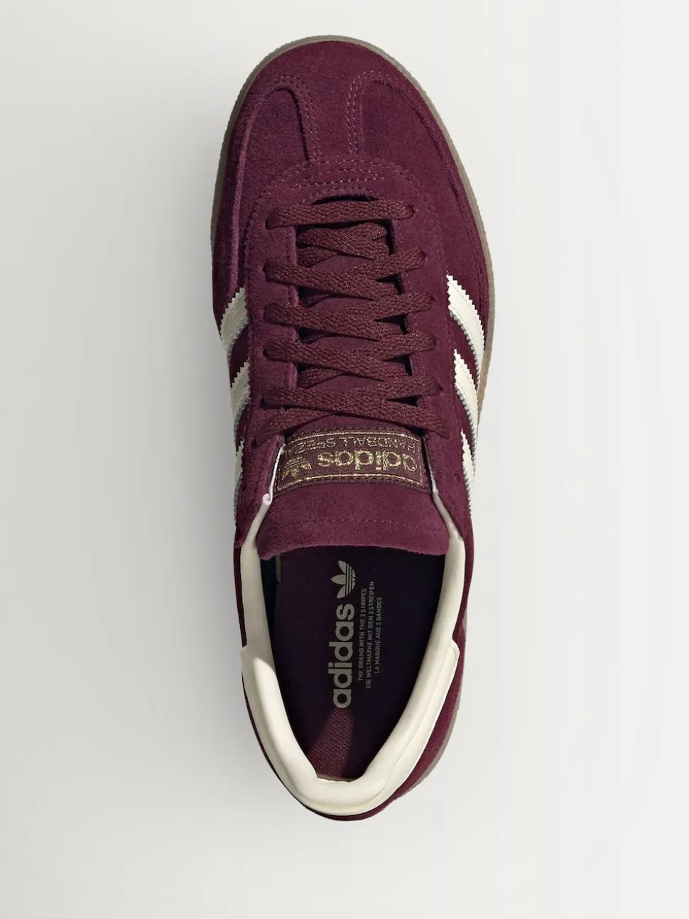 Rouge bordeaux - Baskets adidas Originals Handball Spezial