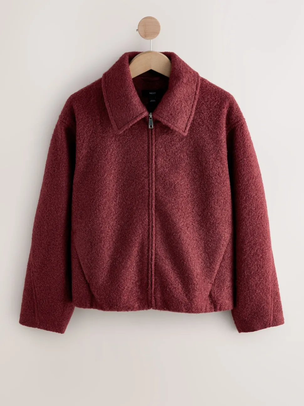 Rouge bordeaux - Blouson aviateur Coatigan