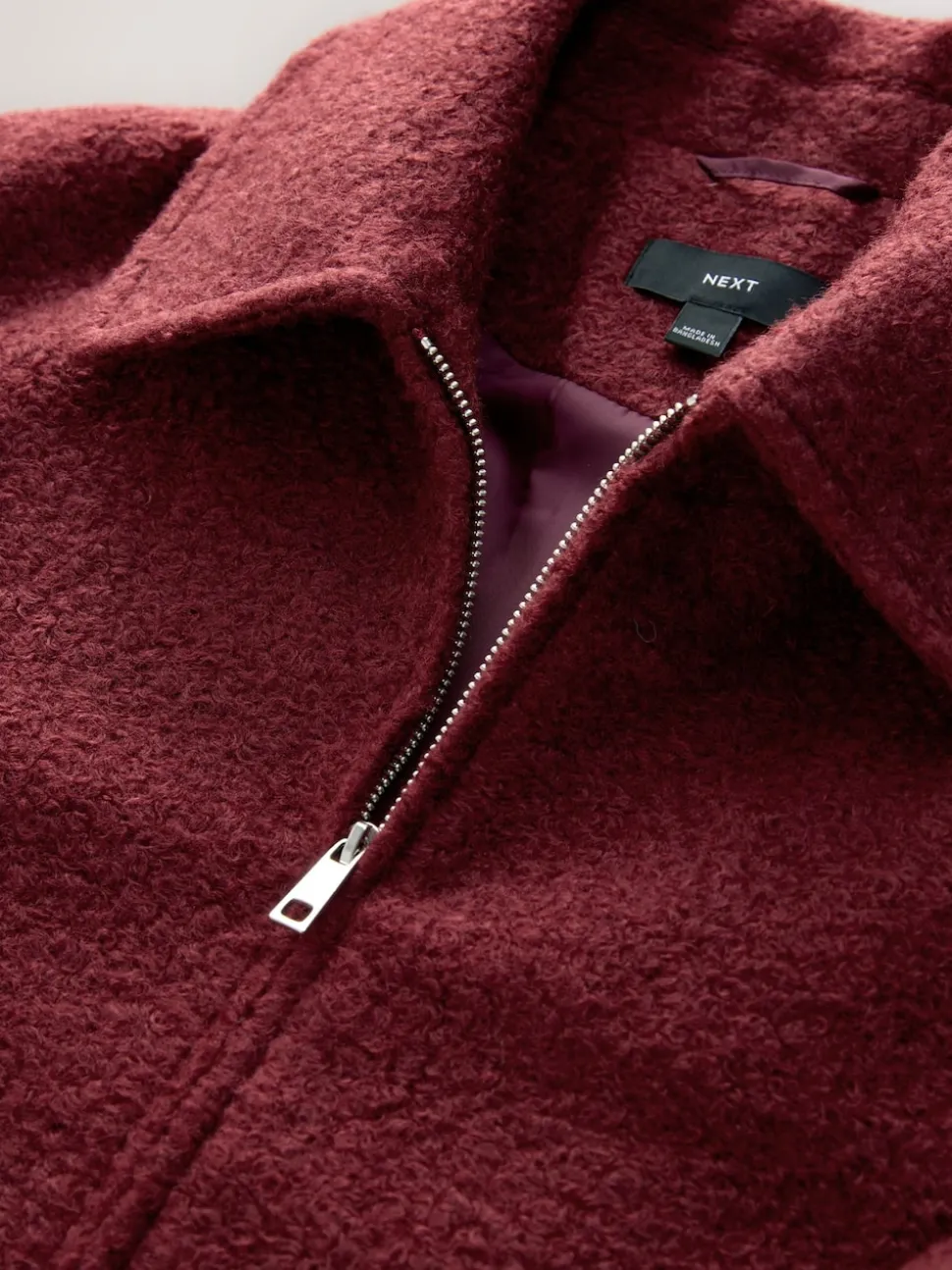 Rouge bordeaux - Blouson aviateur Coatigan