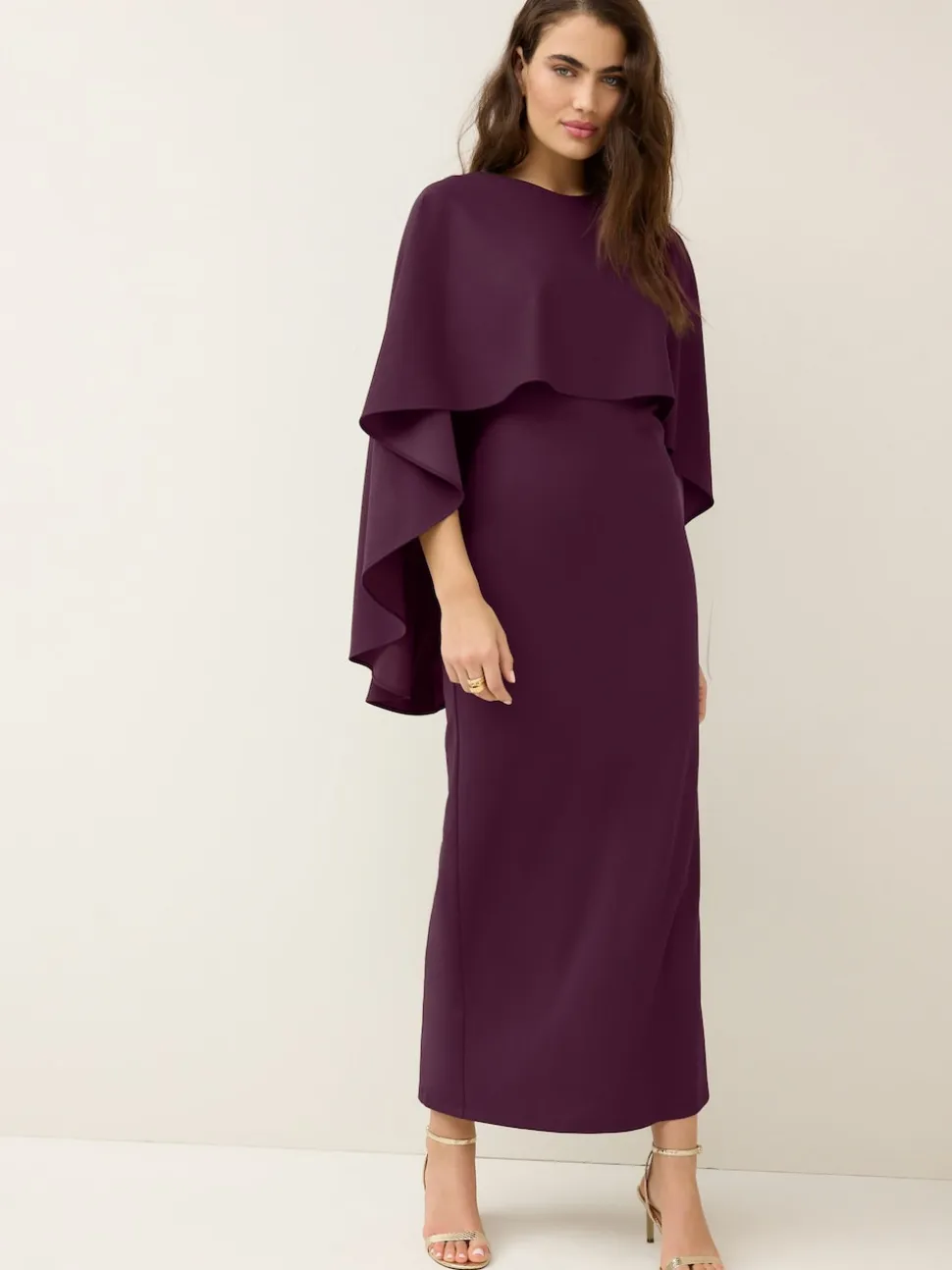 Rouge bordeaux - Cape Robe longue