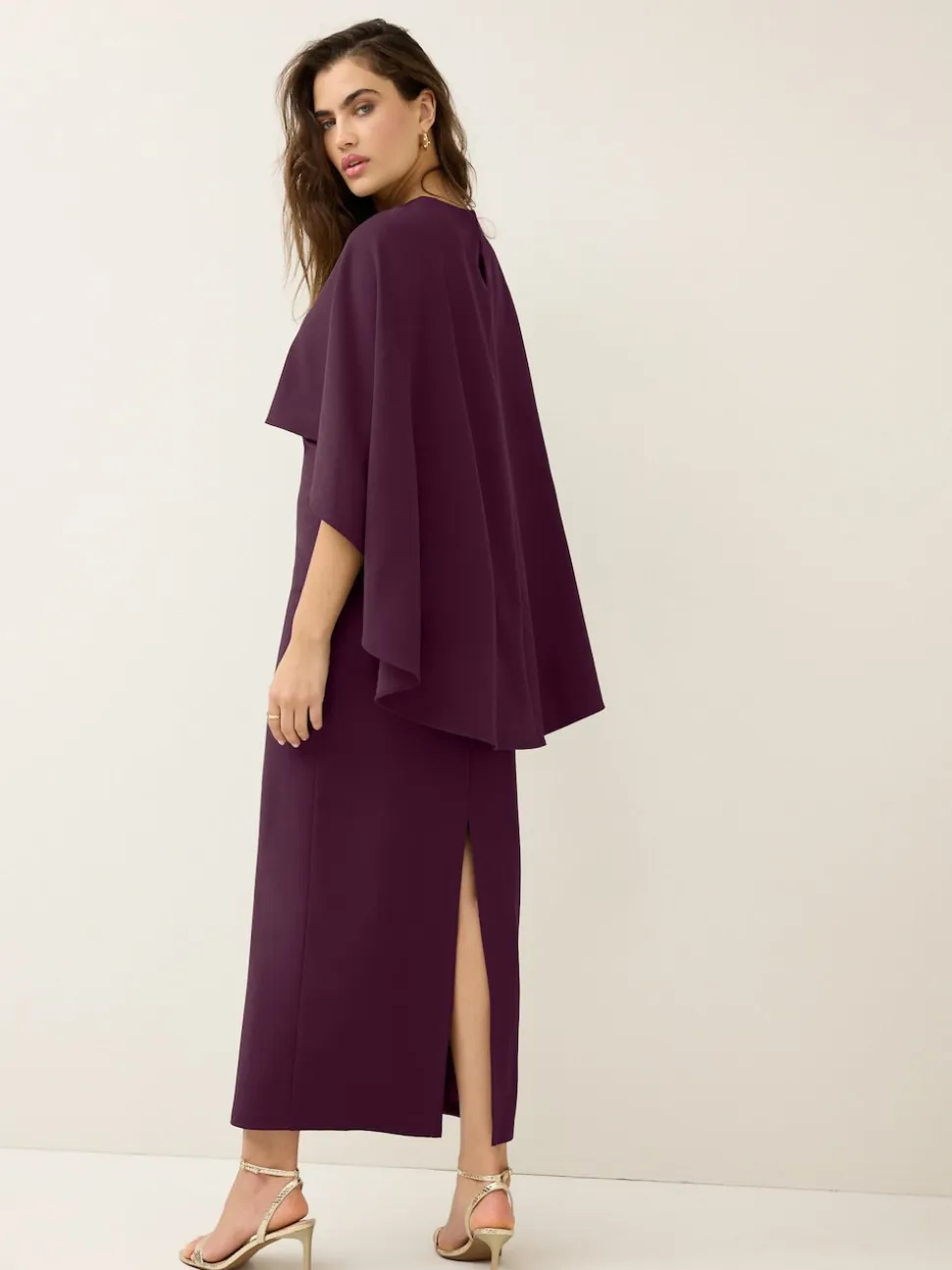 Rouge bordeaux - Cape Robe longue