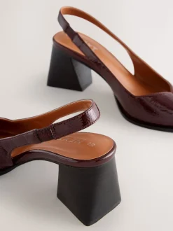 Rouge bordeaux - Chaussures à talons Forever Comfort® à bout pointu et à bride arrière