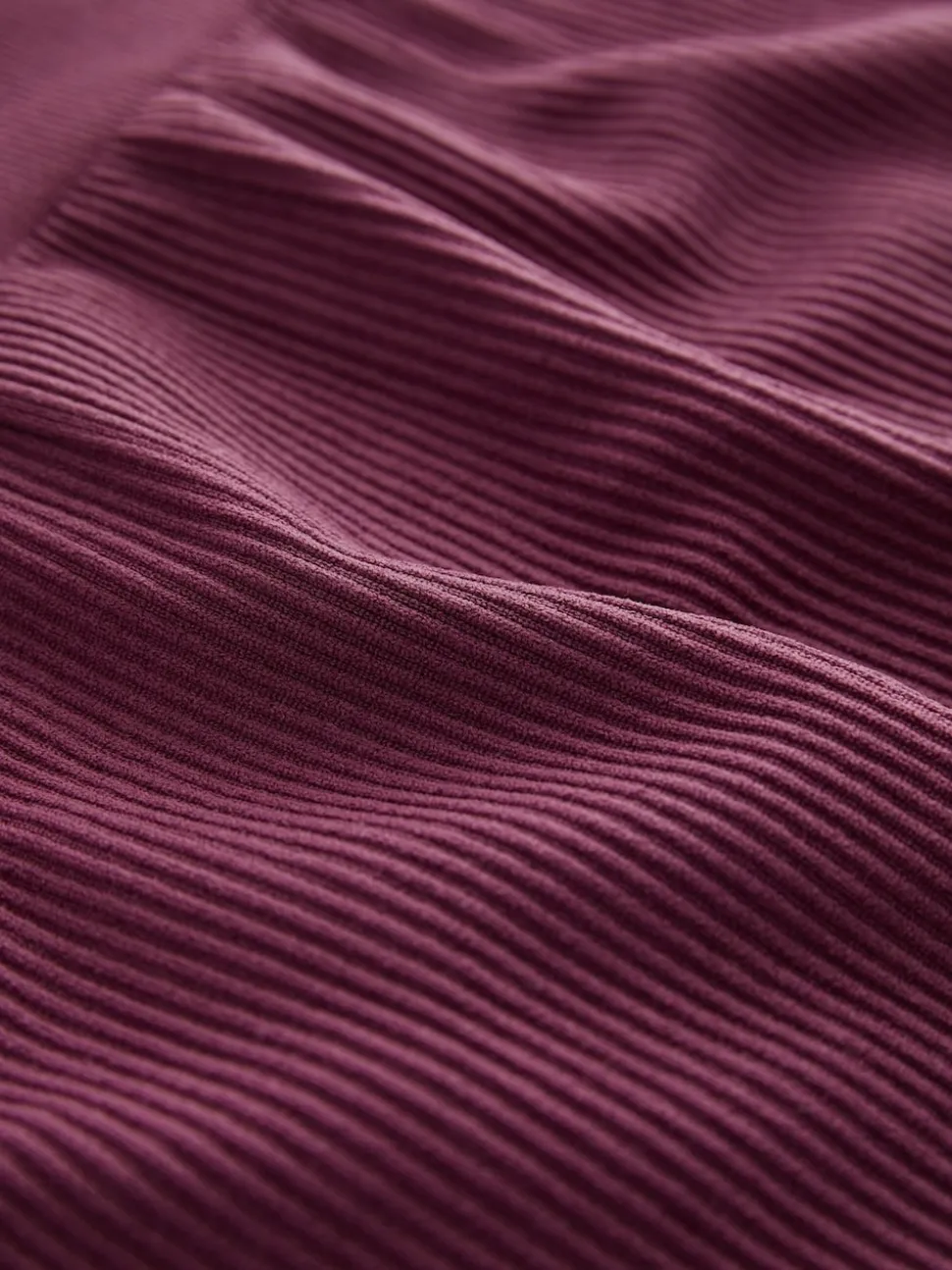 Rouge bordeaux - Côtelé sans couture Taille haute Leggings