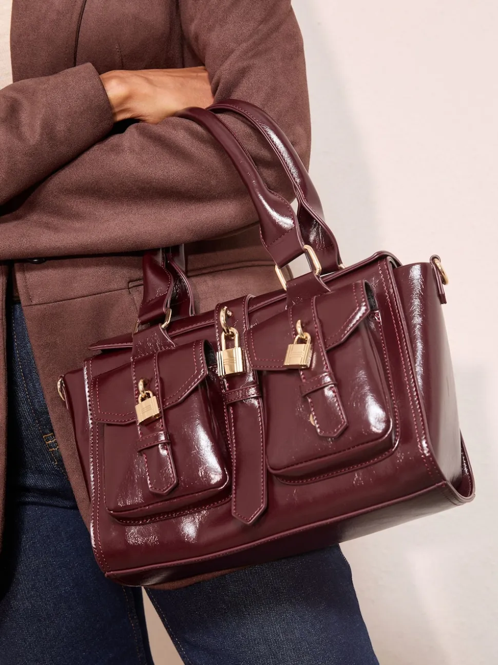 Rouge bordeaux - Friends Like These Sac à poche cadenas